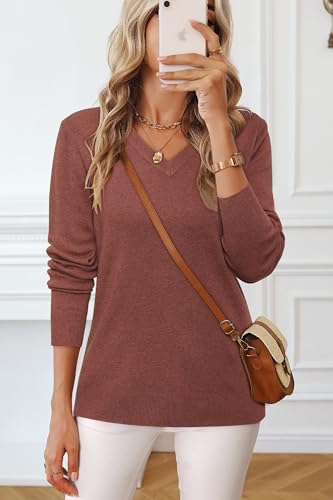 Image of Arach&Cloz Women's Wool Blend Fall Sweaters Business Casual Outfits 2026