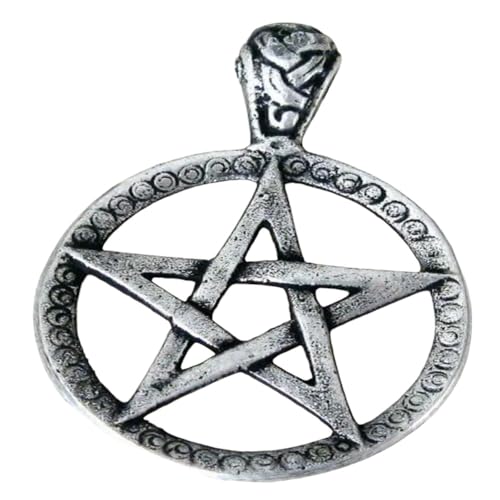 BRIGHTWINST Tibetan Amulet Pendants White Metal Copper Star Pendant For Man Qued PTPNU1723