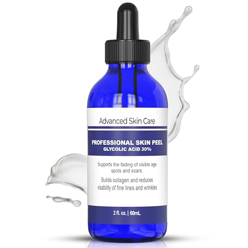 Advanced Skin Care Glycolic Acid Face Peel Serum 30% Strength