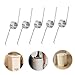 VOSAREA 10pcs Garage Coil Spring Replacement Stainless Steel Torsional Spring for Trash Can Lid Diy Repair Tools