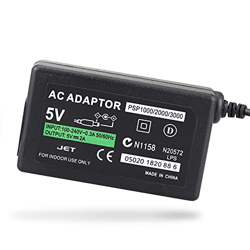 Chenlan Battery Wall Charger Compatible With Sony Psp-110 Psp-1001 Psp 1000 Slim & Lite 2000 3000 Replacement Ac Adapter+ 4 Feet 2-In-1 Cable thumb #5
