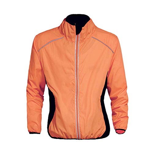 Veste de cyclisme imperméable et coupe-vent maillot manches longues taille M
