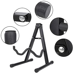 Support de guitare pliable, style de sol de type A, ukulélé pliable universel, accessoires d’instruments de musique - Les Beatles, Paul McCartney, John Lennon, RIngo Starr, George Harrison Support de guitare pliable, style de sol de type A, ukulélé pliable universel, accessoires d'instruments de musique – Image 5
