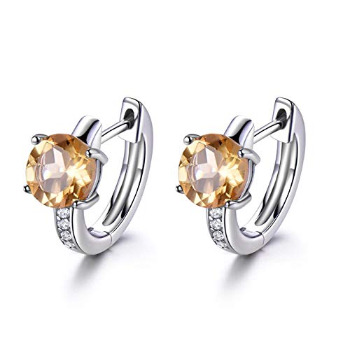 Créoles en argent 925 cercle zircone boucles d'oreilles de mariage