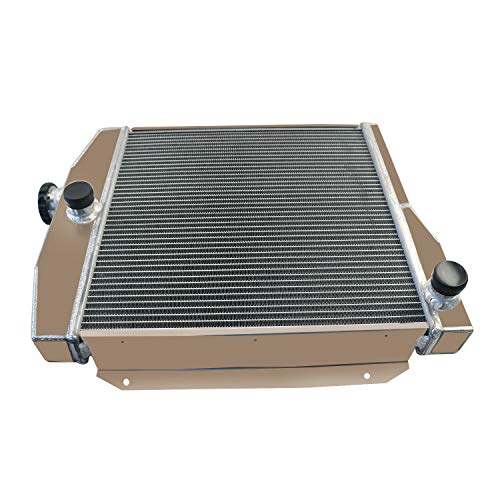 Alloyworks 4 Row All Aluminum Radiator For 4 Row Aluminum Radiator For 1955 1956 1957 1958 Jeep Willys Cj3 Cj5 Cj6 2.2L 3.7 4.2 5.0L #TOP5