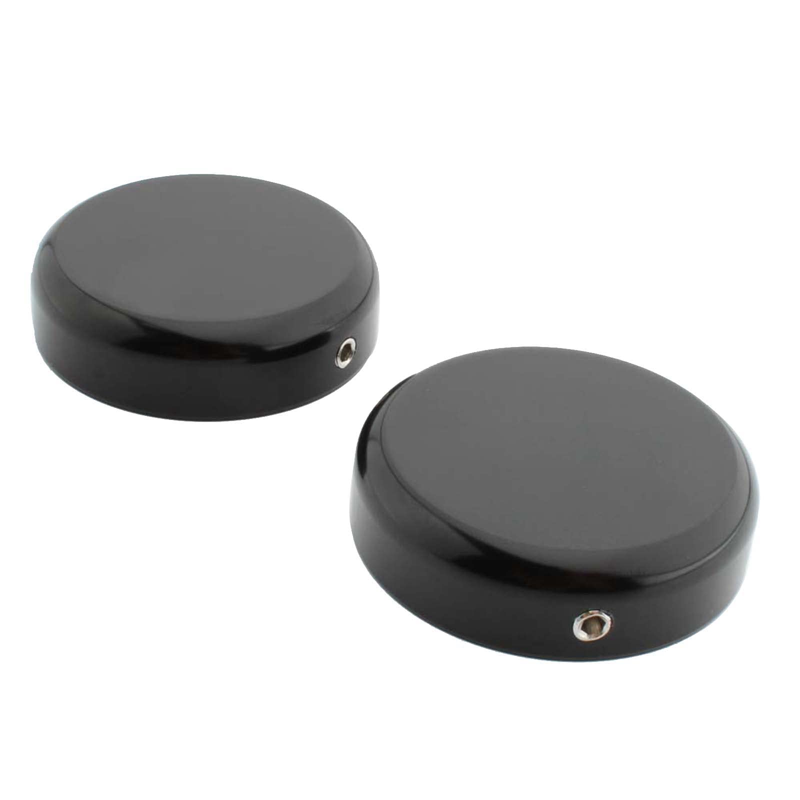 Tapas de horquilla superior de aluminio para Harley Sportster XL 883 1200 Dyna Softail