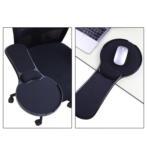 Coussin de poignet antidérapant et extension de bureau pour souris d'ordinateur - 3