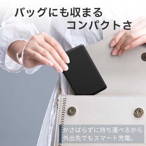 TOPLAND（トップランド）『ワイヤレス充電機能付きモバイルバッテリー』