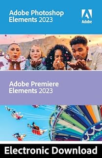 Adobe Photoshop Elements 2023 & Premiere Elements 2023 | 1 Device | PC | Activation Code by Email