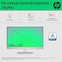 HP All-in-One PC | 23,8" FHD-Display | Intel Core i5-1335U | 16 GB DDR4 RAM | 512 GB SSD | Intel Iris Xe-Grafikkarte | Windows 11 Home | Weiß – Ansicht 7