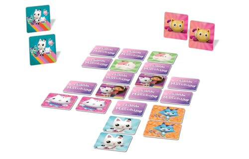 Juego de memoria Gabby’s Dollhouse para niños 3+ miniatura 2