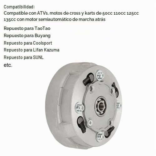Aramox Embrague Semiautomático, 17Dientes