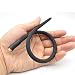 Length 35cm Handled Urethral Stretching Bladder Toys Relieve Stress Toys For Men Relaxing (6.5mm(dia), black)