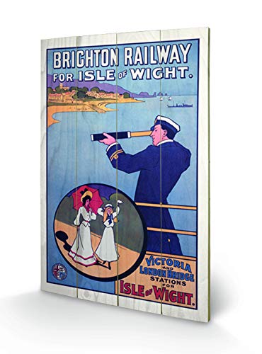 Impression sur bois National Railway Museum Brighton (3) 40 x 59 cm pour mur vide sans vie