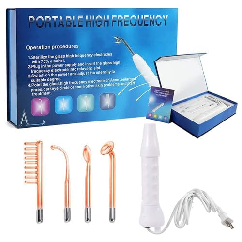 Image of Portable High Frequency Machine Wand for Facial Skin Care (High Frequency Machine)