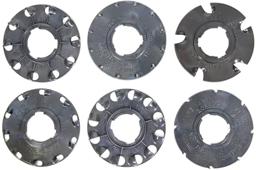 SKKUVY 60009 6 Standard Seed Plate Set for 1001B Precision Garden Seeder Replacement for Earthway OEM -  799487868622