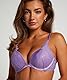 Hunkemöller Gepolsterter Push-up-Bügel-BH Isabella - Paisley Purple - 75C