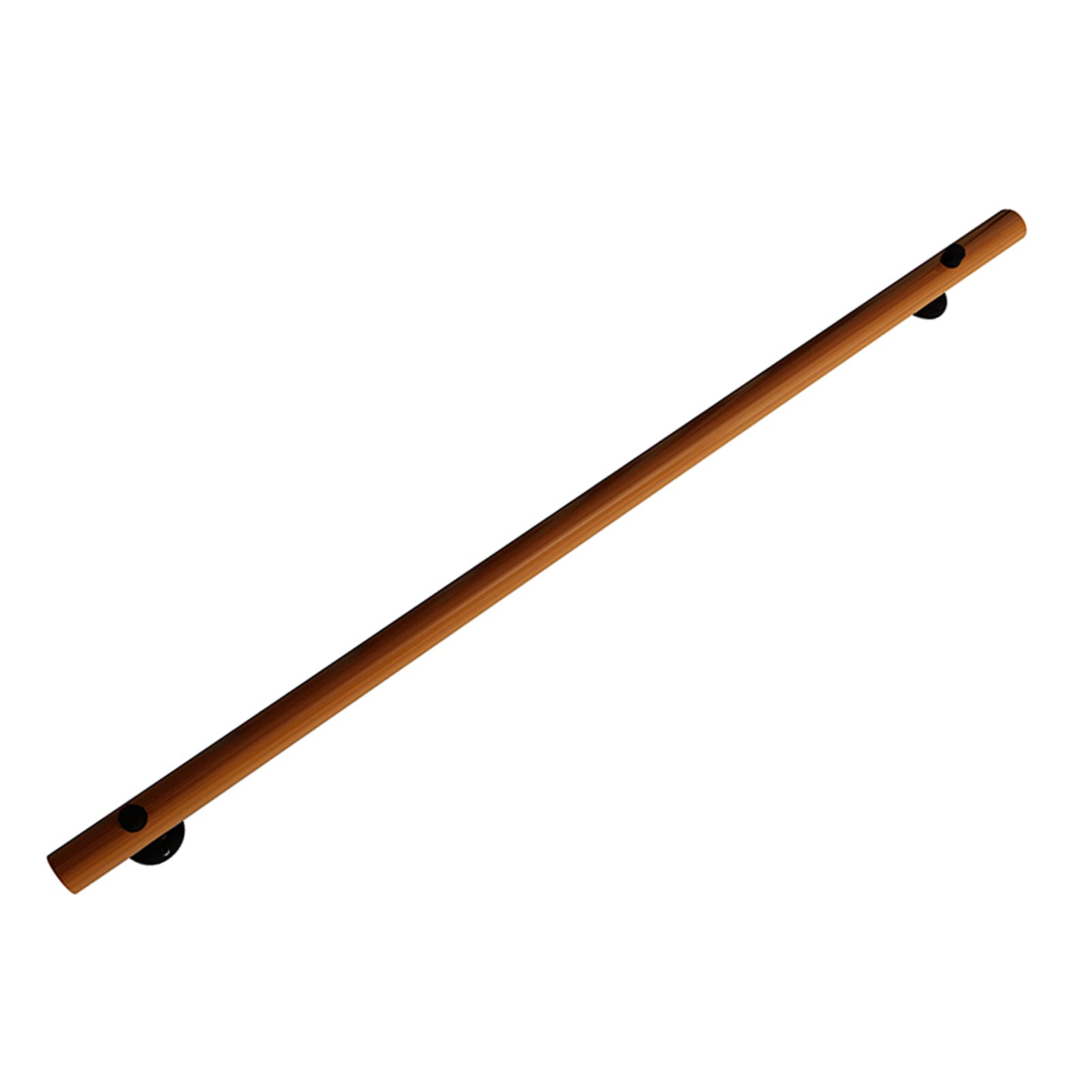 Mains courantes pour escaliers DASHADAO en bois noble avec kit de sécurité complet