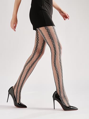 Image of Sahabowi Women Pantyhose, Sheer High Waist Tights, Control Top Stockings, Super Elasticity& Thin Legging