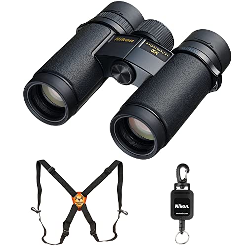 Binoculares Nikon Monarch HG 8x30 campo amplio negro miniatura 1