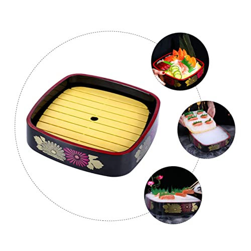 Plato sushi multifunción con patrón clásico de crisantemo miniatura 5