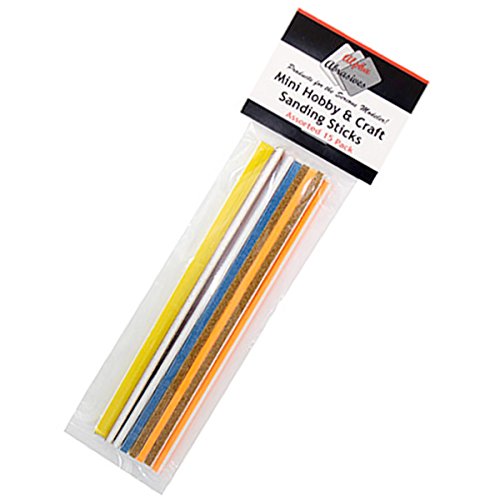 Ponçage bâton mini set abrasif pour lisser les détails précis