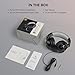 OneOdio A71D Wired Over-Ear Headphones, Studio Monitor Headsets, Hi-Res DJ Stereo Headphone with Foldable Design, 3.5/6.35MM Plug for AMP Recording Podcast Mixing PC Guitar - Black