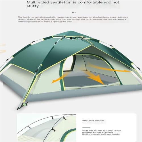 Carpa automática resistente para camping para 2 personas miniatura 7