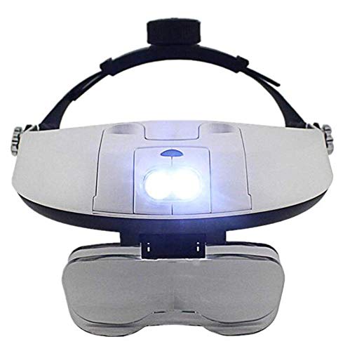 Loupe bandeau YCQYM pour lecture confortable et travaux manuels minutieux