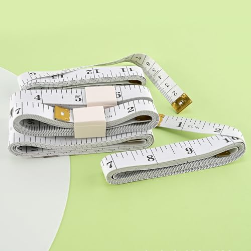 Cinta Métrica Flexible Blanca 60 Pulgadas Pack x2 miniatura 6