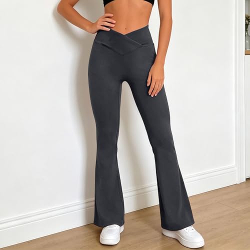 Legging évasé taille haute extensible et pantalon de sport bootcut - 3