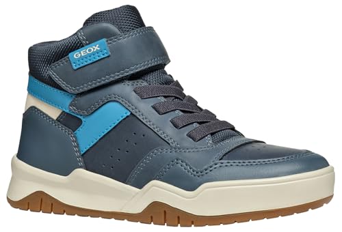 Geox J Perth Boy F Sneaker, Blau (B), 35 EU