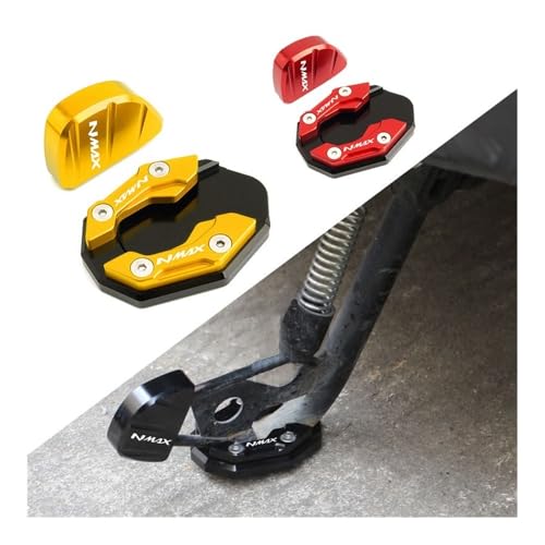 Extension béquille latérale NMAX 125 155 plaque de protection support
