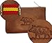 Pack Monedero de Piel con Jabalí + Pulsera Soy Cazador Imagen de Pack Monedero de Piel con Jabalí + Pulsera Soy Cazador