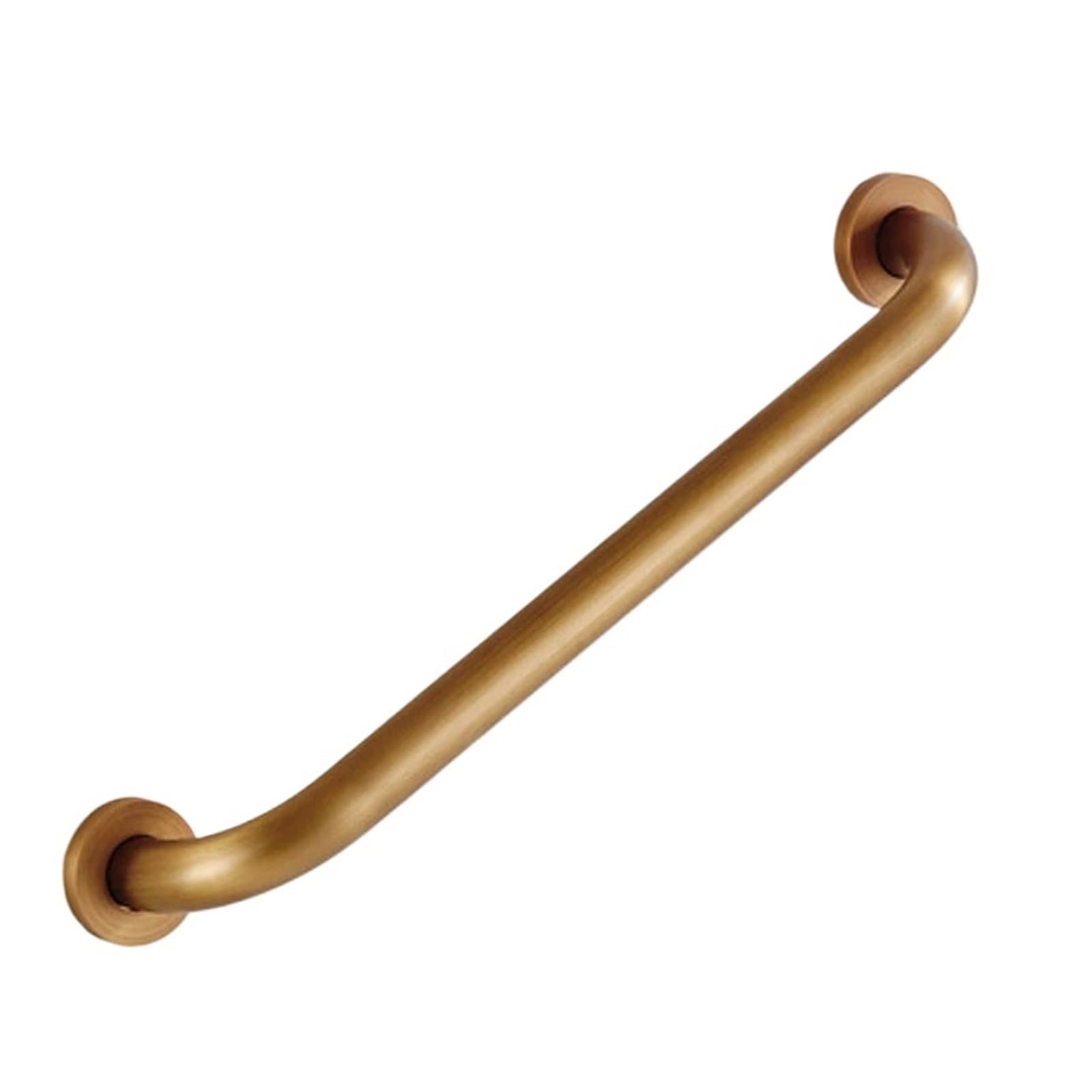 Bathroom Grab Bar 30/35/40/45/50cm Copper Antique Bronze Finished Safe Grab Bar Toilet for Elderly(45cm)