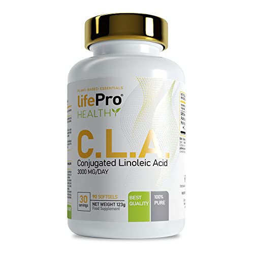 Life Pro Essentials Cla 1000mg 90 Softgels | Suplemento deportivo con un 80% de ácido linoleico conjugado