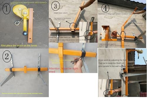 Herramientas de izaje y desmontaje para aire acondicionado miniatura 5