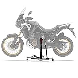 Facilement démontable pour le transport et le rangement. Parfait pour l'hivernage, les pneus et la fourche sont soulagés en permanence