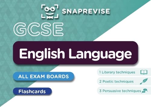SnapRevise GCSE English Language Flashcards