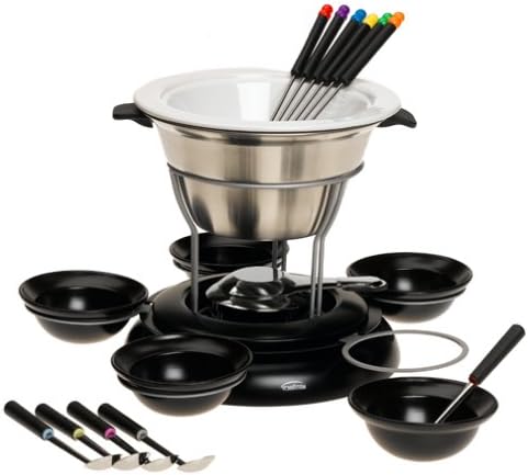 Trudeau Galaxy 3 in 1 Lazy Susan Fondue