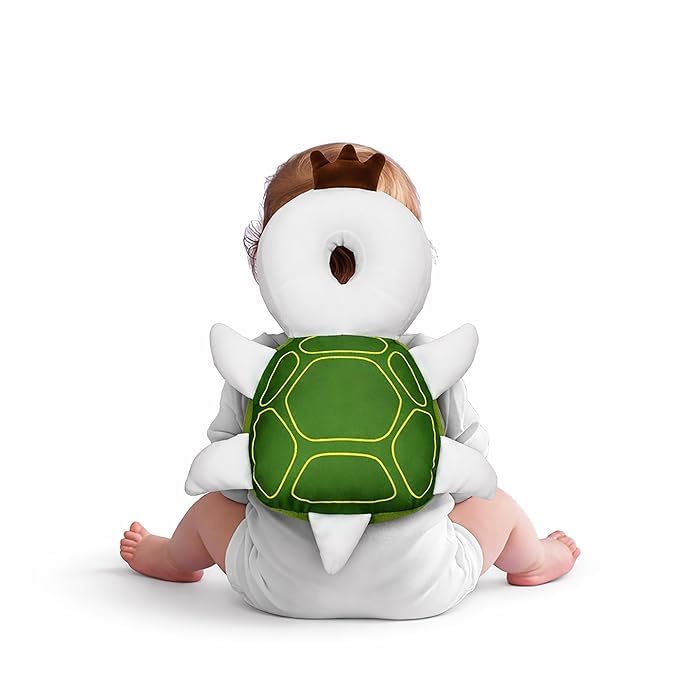 Baby Head Protection Pillow, Turtle Shell Back Cushion | Infant Safety Pad, Fall Protection, Toddler Backpack, Soft Cushioning, Learning to Walk-image-5