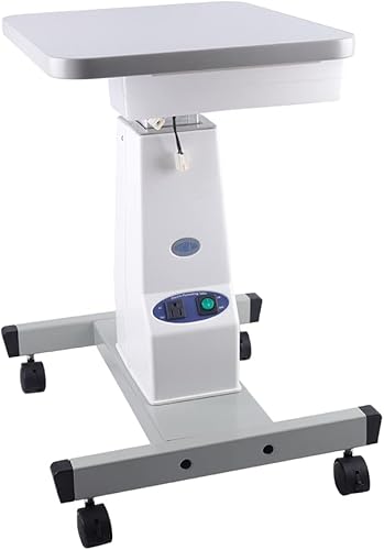Miniatura 5 de Mesa de instrumentos motorizada eléctrica, mesa de instrumentos motorizada de optometría óptica, mesa de elevación móvil ajustable profesional para