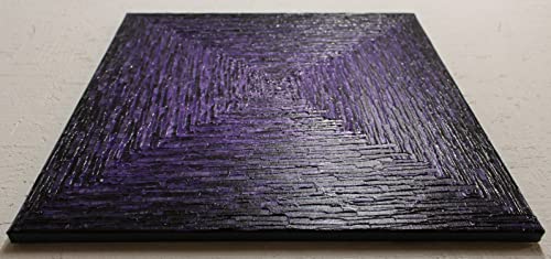 Tableau au couteau violet pour accorder sérénité et harmonie à vos murs - 5