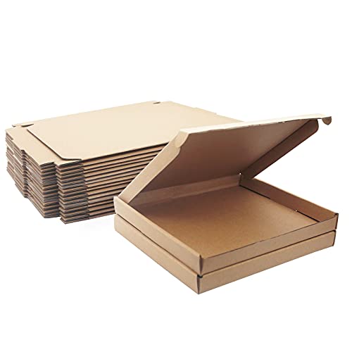 STRBOXONG C5 A5 Royal Mail Large Letter PIP Boxes, 220x160x20mm Corrugated Cardboard Shipping Boxes, Brown Small Postal Packaging Mailing Boxes for Business, Posting, Storing or Gift (Pack of 25)