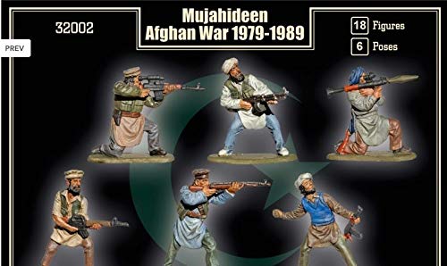 Amazon.com: Mars Figures 32002-1/32 Mujahideen, Afghan War 1979