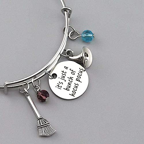 Hocus Pocus Charm Bracelet for Women. Hocus Pocus Costume Jewelry.2
