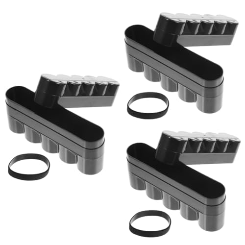 Caja de almacenamiento de películas fotográficas con estuche de plástico duro HOMSFOU de 3 piezas