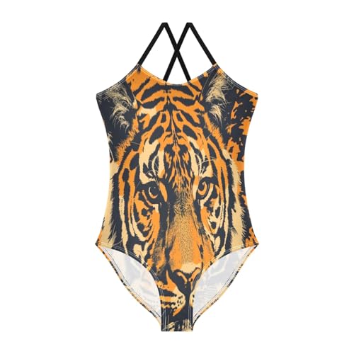 Tiger Girls One-Piece Swimsuit Beach Bathing Suit