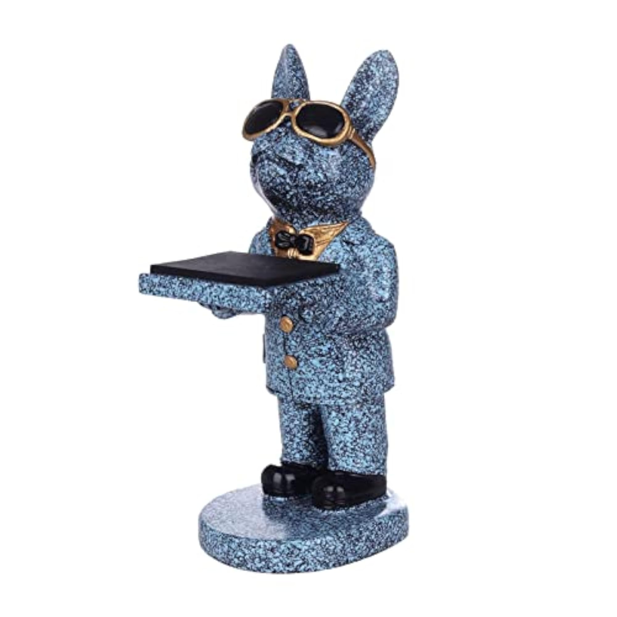 Fancy Bulldog Resin Watch Stand, Elegant Display Rack