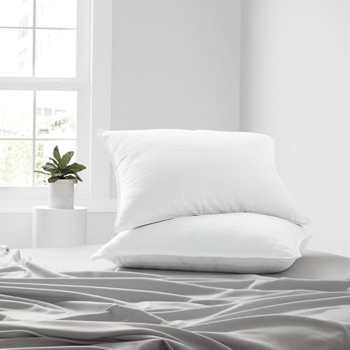 Set 2 Almohadas de Gel Tamaño Queen Blanco miniatura 3